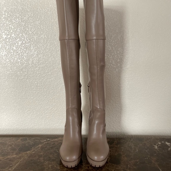 Guess Shoes Guess Women Taylin Over The Knee Narrow Calf Boots Nwt